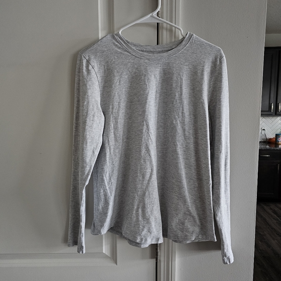 lululemon athletica Tops - Lululemon Heathered Grey Long Sleeve